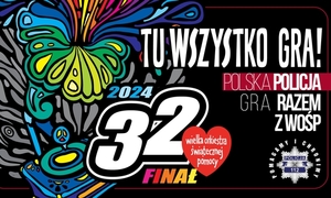 Grafika promująca 32. finał WOŚP