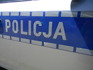 napis policja