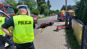 policjant podczas czynności