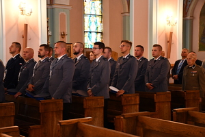 Policjanci w kościele