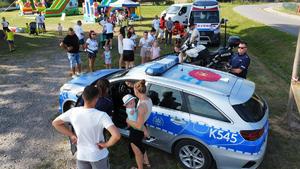 Policjanci podczas pikniku