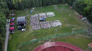 widok sceny z lotu ptaka