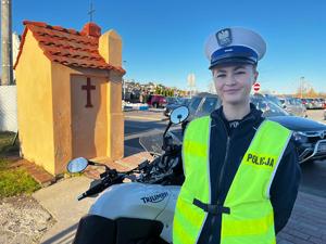 Policjantka kolbuszowskiej jednostki