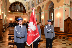 Kolbuszowscy Policjanci podczas obchodów swojego święta
