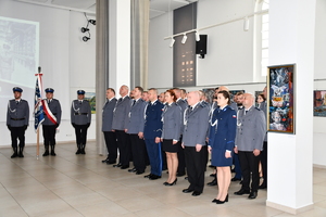 Kolbuszowscy Policjanci podczas obchodów swojego święta