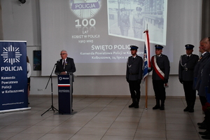 Kolbuszowscy Policjanci podczas obchodów swojego święta