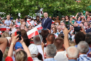 zabezpieczenie wizyty Prezydenta