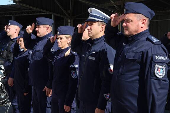 Kolbuszowscy Policjanci oddali hołd tragicznie poległemu koledze